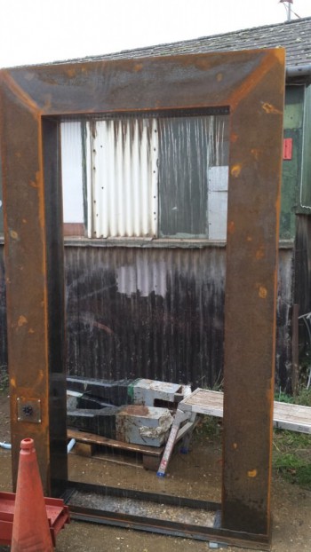 Corten Steel Water Feature