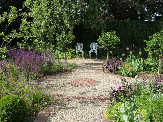 A Town Garden in Cheltenham 1