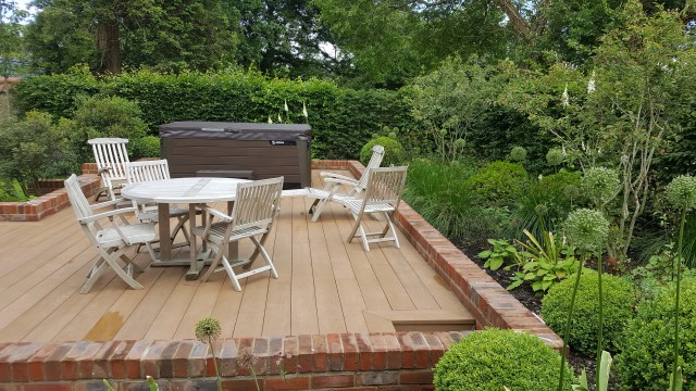 New Design Hot Tub Area