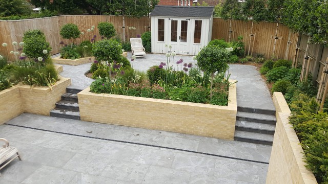 Formal Town Garden in Marlborough 2