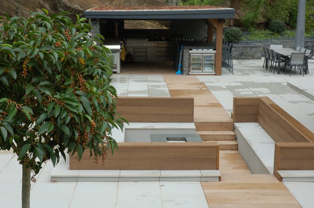 After Sunken Fire Pit Area